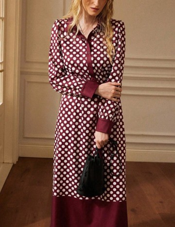 Rochie midi Shein, mix culori