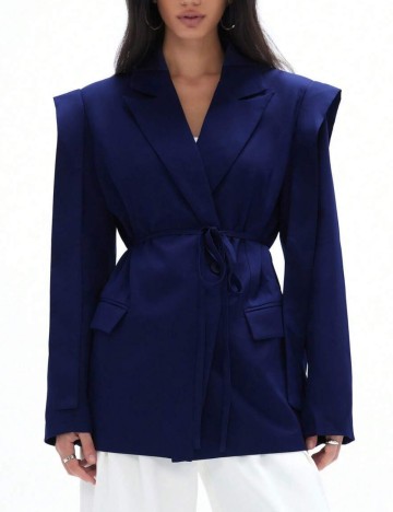 Blazer Shein, albastru