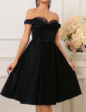 Rochie midi Shein, negru