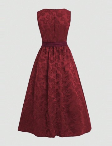 Rochie midi Shein, vișiniu