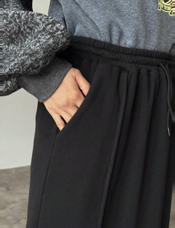 Fustă midi Shein, negru