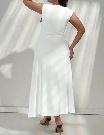 Rochie midi Shein, alb