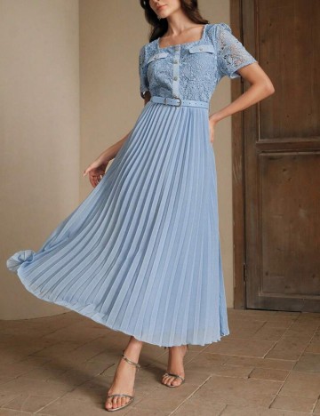 Rochie maxi Shein, albastru