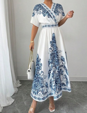 Rochie maxi Shein, mix culori