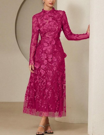 Rochie maxi Shein, roz