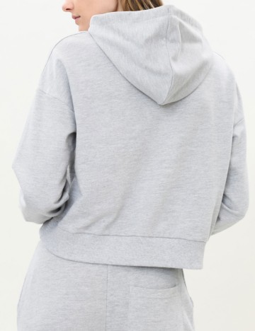 Hanorac Casual Lefties, gri