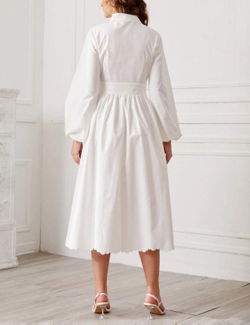 Rochie midi Shein, alb