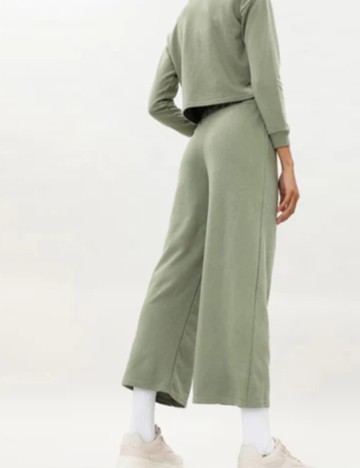 Pantaloni evazați Lefties, verde