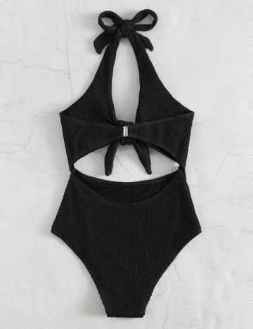 Costum de baie întreg Shein, negru