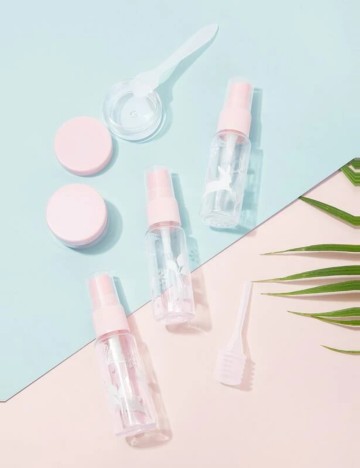 Set recipiente travelling Shein, mix culori