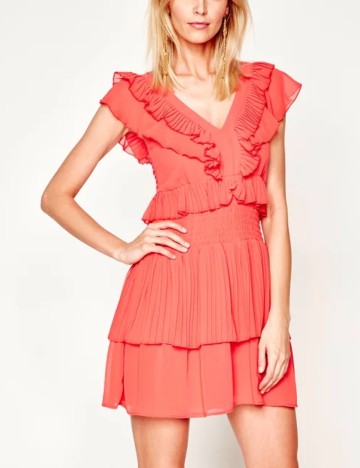 Rochie midi Liu jo, portocaliu