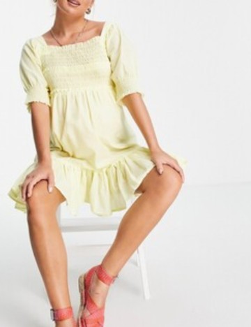 Rochie mini ASOS, galben