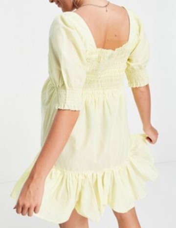 Rochie mini ASOS, galben