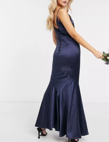 Rochie maxi ASOS, albastru