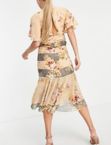 Rochie maxi ASOS, mix culori