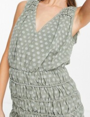 Rochie mini ASOS, kaki