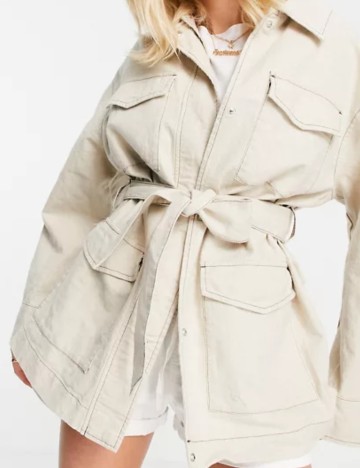 Jachetă ASOS, bej