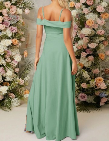 Rochie maxi Shein, verde