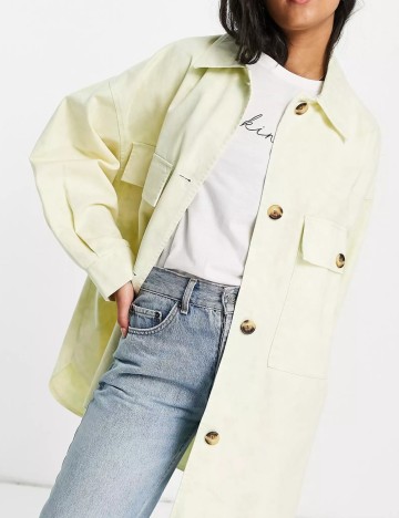 Cămașă ASOS, galben