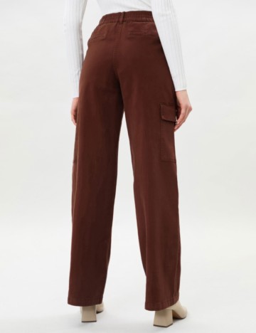 Pantaloni Casual Lefties, maro