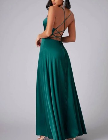Rochie maxi Shein, verde