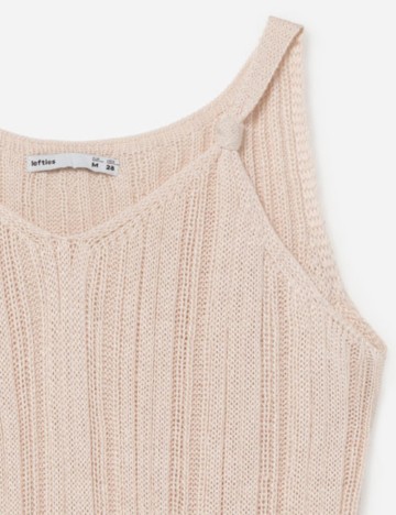 Rochie midi Lefties, bej