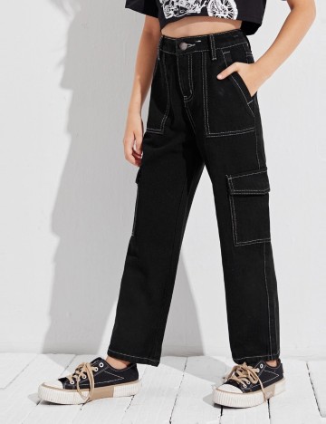 Jeans Shein, negru