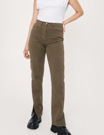 Jeans NASTY GAL, kaki