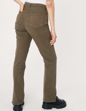 Jeans NASTY GAL, kaki
