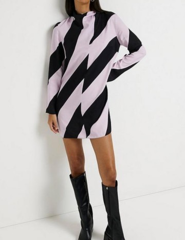 Rochie mini River Island, mix culori
