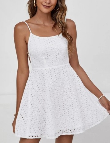 Rochie mini Shein, alb