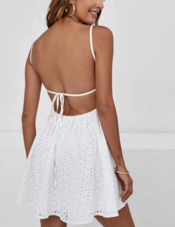 Rochie mini Shein, alb
