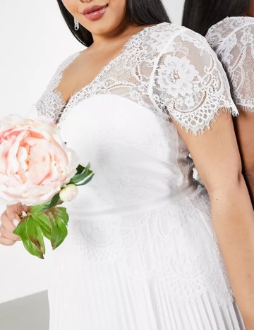 Rochie de ocazie și bridal ASOS, alb