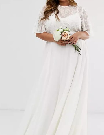 Rochie de ocazie și bridal ASOS, alb