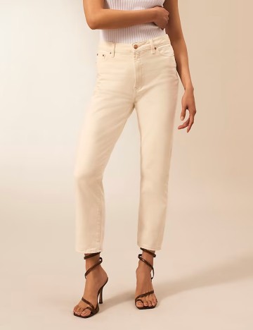 Jeans River Island, crem
