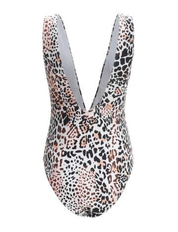 Costum de baie întreg Romwe by Shein, mix culori