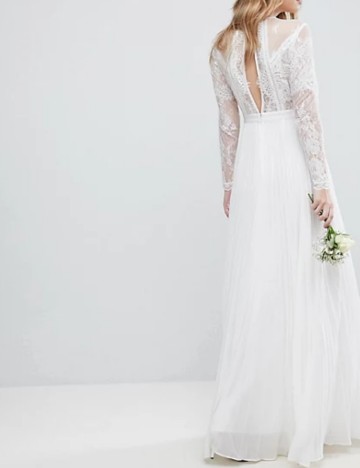 Rochie de ocazie și bridal ASOS, alb