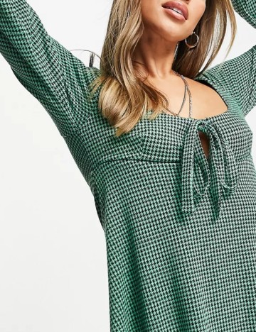 Rochie mini ASOS, verde