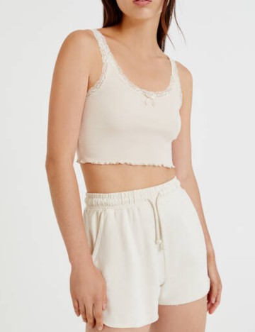 Top Pull&Bear, crem