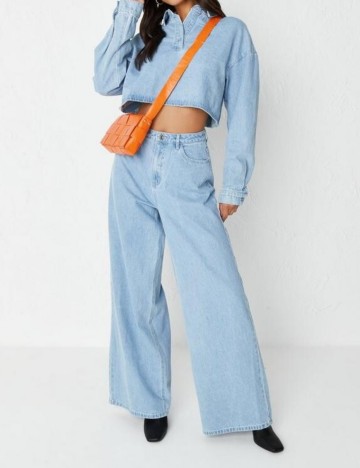 Jeans Missguided, albastru
