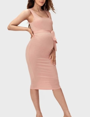 Rochie midi Shein, roz