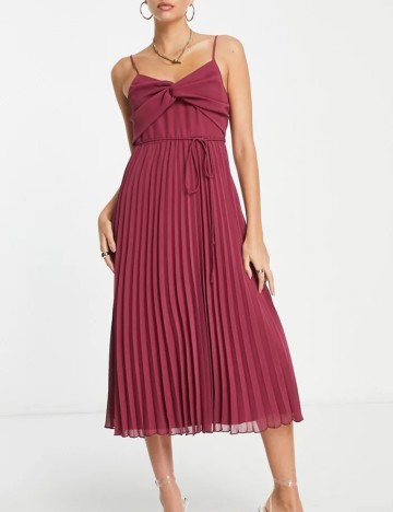 Rochie midi ASOS, mov