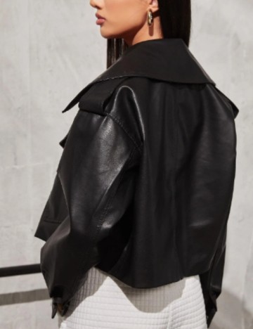 Jachetă Shein, negru