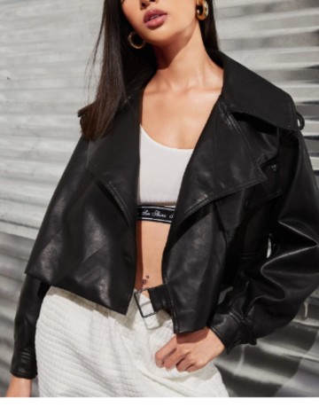 Jachetă Shein, negru