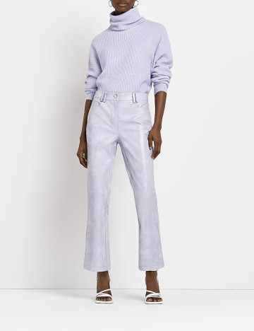 Pantaloni River Island, mov